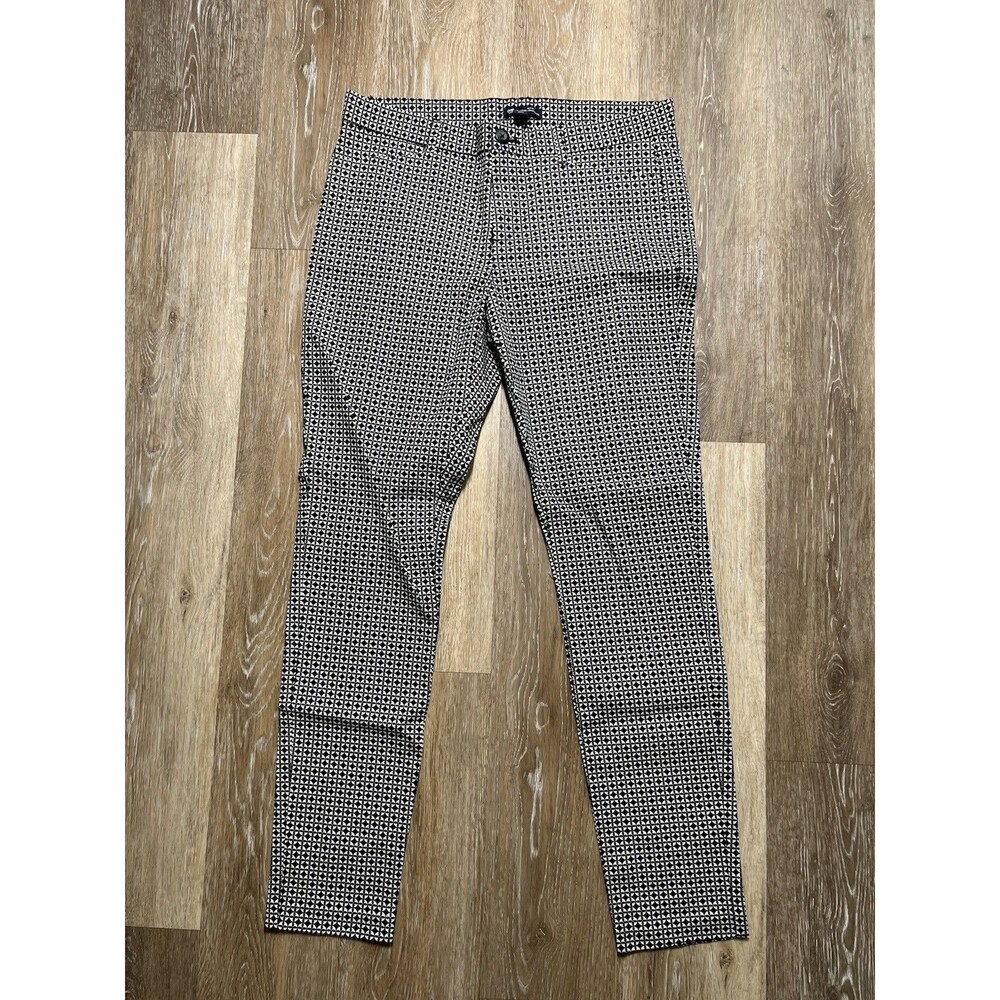 Gap Slim City Size 4R Geometric Pattern Dress Pants Womens